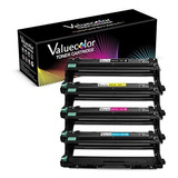 Unidad De Tambor Compatible Dr221cl Valuecolor Conjuntos De 