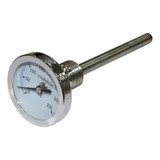 Termometro Angular 10cm 350c P/ Fornos Refratarios Progas