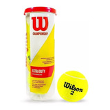 Pelotas Tenis Wilson Tubo 3 Padel Championship Pelotitas Entrenamiento Cancha