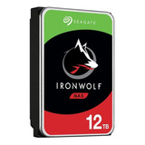 Disco Rígido Interno Seagate Ironwolf St12000vn0008 12tb