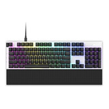 Teclado Gamer Mecânico Function Nzxt Rgb Switred Us Branco Idioma Inglês Us