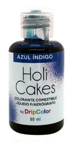 Colorante Liquido Holi Cakes 60 Ml Azul Índigo Aerógrafo