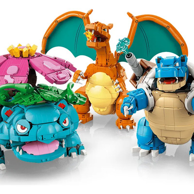 Lego 72153 Venusaur, Charizard Y Blastoise 6838 Piezas 6838 Venusaur Charizard And Blastoise