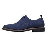 Zapatos De Cuero Oxford Para Hombre, Zapatillas Cómodas