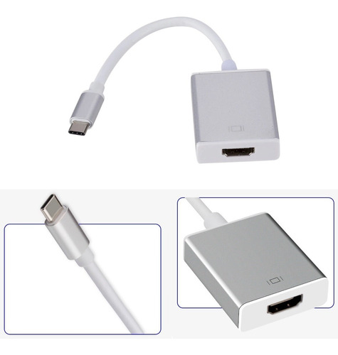 Adaptador Usb C Para Macbook Air/pro 2020/2021 Hdmi