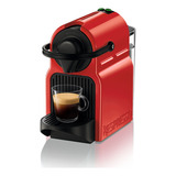 Cafetera Nespresso Inissia Color Rojo