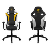 Silla Gaming Thunderx3 Xc3 Clase 4 150 Kg Inclinable Yellow Color Bumblebee Yellow