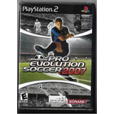 Juego Ps2 - Winning Eleven: Pro Evolution Soccer 2007 Usado