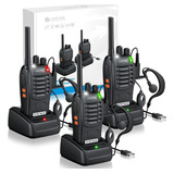 Walkie Talkies Recargables Profesionales Para Adultos