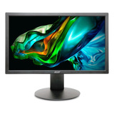 Monitor 19.5  Acer E200q Bi, Painel Led Va, Hd, 75hz, 6ms