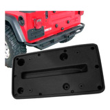 Porta Placas Jeep Wrangler Tj 2000-2006 Defensa Negro