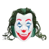 Mascara Joker Guason Plastico Con Pelo Sintetico Haloween
