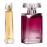 Set De Perfumes Dama Expression + Vibranza Esika Original