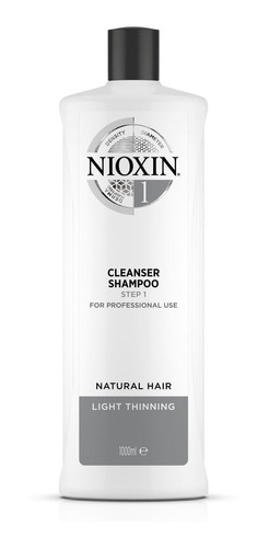 Nioxin 1 Shampoo Cleanser Sist 1  1000ml