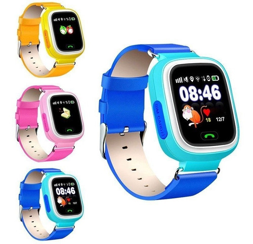 Omuzzica Smart Watch Kids Wk08 Azul Niño Gps