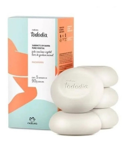 Natura Tododia Sabonete Cx 5 Unidades 90 Gr