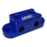 Suporte Sensor Ps10 Aluminio Billet 2 Vias Azul Unq1