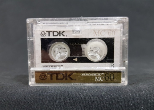 Lote De 17 Micro Cassette Tdk Mc-60 (usados) Para Grabadora