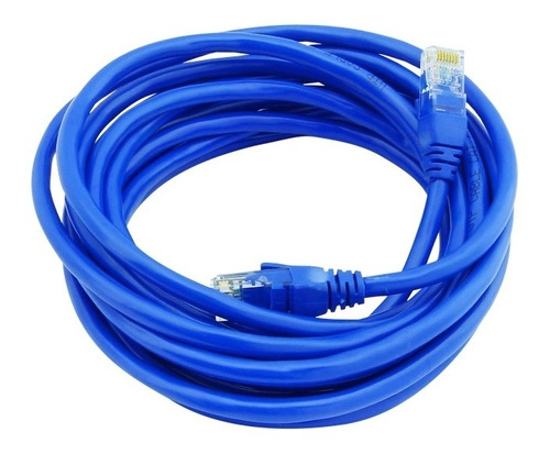 Cable De Internet Lan Red Cat 6e 10 Metros Rj45