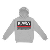 Hoodie Sudadera Nasa Logo