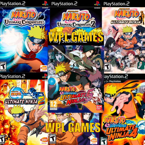 Naruto: Ultimate Ninja Collections - Ps2 - Obs: R1