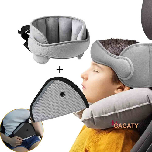 Protector De Cinturón Seguridad Y Almohada Para Niños Auto