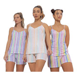 Pijama Verano Mujer De Jersey Lencatex 24716