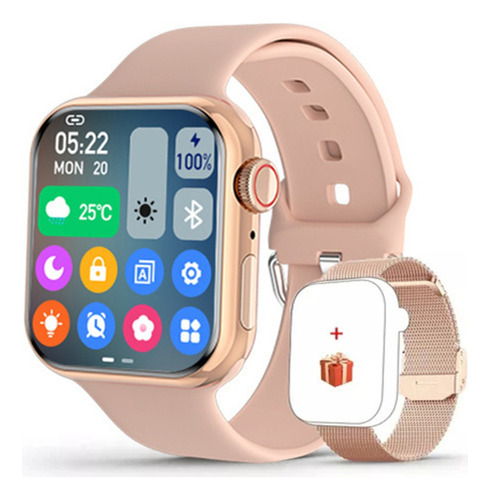 Reloj Ios9 Glucose Bt Llamada Hombre Y Mujer 2.05 Smartwath