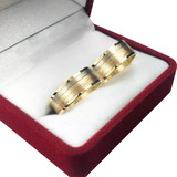 Par Alianzas Oro Tricolor 18k 8 Grs Casamiento Compromiso