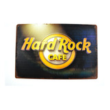 Poster Cartel Placa Hard Rock Cafe Decoracion Bar Casa 