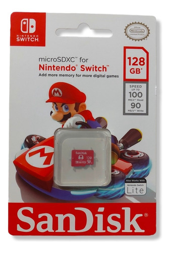 Nuevo Memoria Para Nintendo Switch De 128 Gb Original