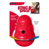 Brinquedo Dispenser Pet Kong Wobbler Large Para Cães - G