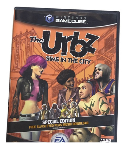 Jogo Nintendo Game Cube The Urbz Sims In The City- Usado