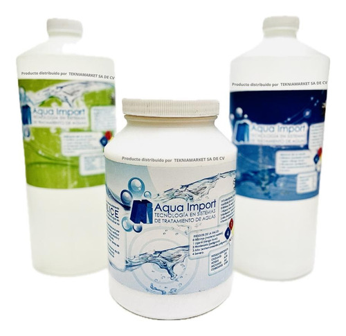 Kit Limpiador De Membranas Para Osmosis Inversa Aqua Import