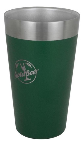 Copo Térmico Goldbeer Stanley Copo Termico Liso Cor Verde 473ml