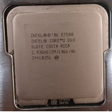 Procesador Intel Core2duo E7500 - 2,93ghz - C/disip Y Cooler