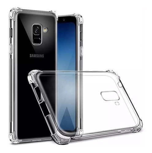  Funda Tpu Para Samsung J6 J600 Clear Antishock Reforzada