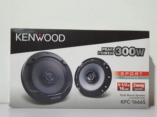 Parlantes Para Carro Kenwood Kfc 1666s 300 Watts
