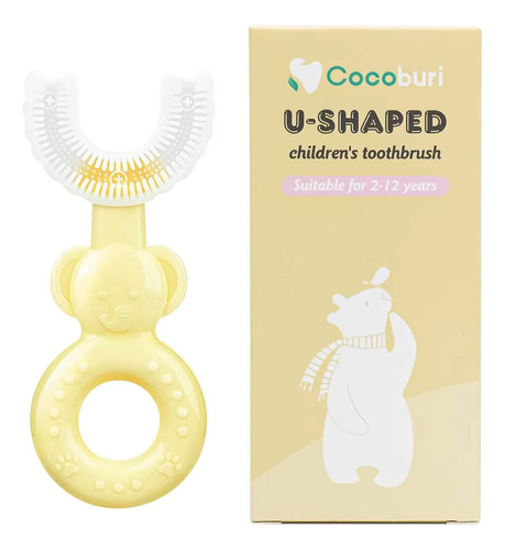 Cocoburi Cepillo De Dientes En Forma De U Para Niños Cepillo