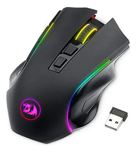 Mouse Gaming Redragon M602 Griffin Rgb, 7200 Dpi, 7 Modos Re