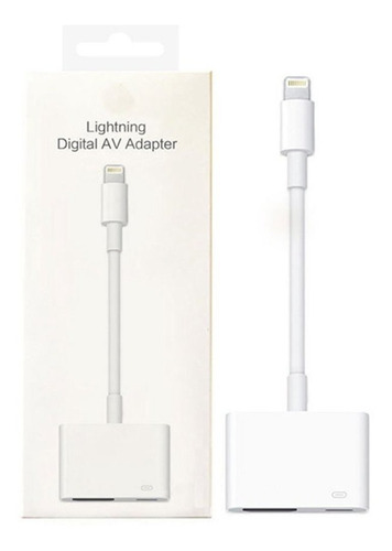 Adaptador A Hdmi Compatible Con iPhone Para iPad Cable Adapt