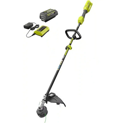 Desbrozadora Inalambrica Ryobi , Incl Bat Y Carg Color Verde Lima