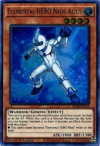 Elemental Hero Héroe Elemental Otro Neos Ultra Raro Yugioh