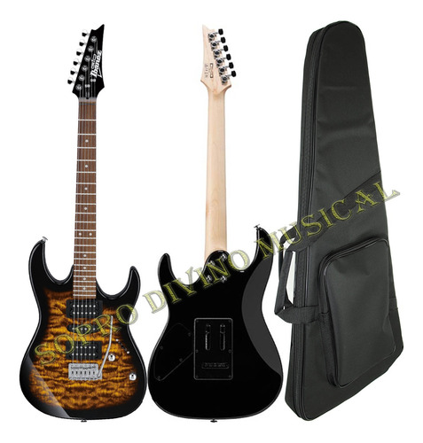 Guitarra Super Stratocaster Sunburst Ibanez Gio Grx70qa