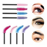 100 Cepillos Desechable Para Cejas Y Pestañas Extensión