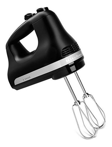 Kitchenaid Batidora Manual Khm512bm 5 Velocidades Negro Mate