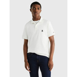 Polo Regular Fit Small Logo Blanco Tommy Hilfiger