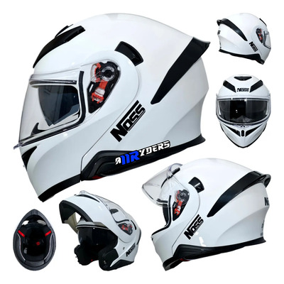 Casco Para Moto Deportivo Noss 971 Abatible Certificado Dot | Meses sin interés