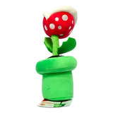 Peluche Planta Piraña Original 26cm Super Mario Little Buddy