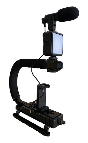 Kit Estabilizador Soporte Para Audio Video Camara Y Celular 